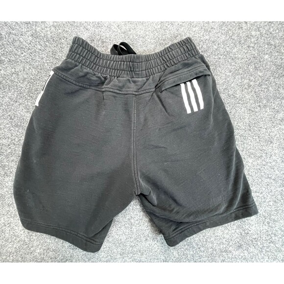 ADIDAS Mens Sport Shorts Small Black Cotton - Picture 3 of 10
